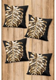Resim Dijital Baskılı Yumuşak Dokulu 4 Lü Kırlent Kılıfı Takımı 43x43 Cm Krl0006 Renkli 