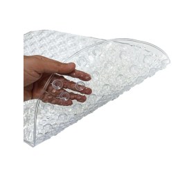 Resim Banyo Küvet Duşakabin Kaydırmaz Vantuzlu Paspas 40x70 Cm Ke06 