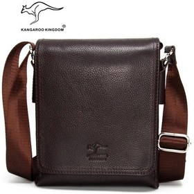 Resim Hakiki Deri Çanta Erkek Postacı Koleksiyon Kangaroo Kıngdom 5512L 