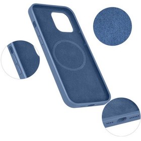 Resim İphone 12 Pro Max Uyumlu Zore Silksafe Wireless Kılıf-pembe Açık Pembe Açık 