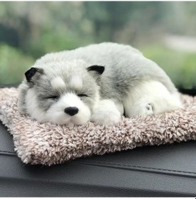 Resim Honeybeeshop Sibirya Malaklısı Simüle Köpek Araba Kokusu Giderici Aktif Karbon Aksesuar 