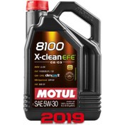Resim Motul 8100 X-Clean Efe 5W-30 Tam Sentetik Motor Yağı 4 x 5 L 