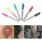 Resim Adet/takım Dövme Piercing Cilt İşaretleyici Konumlandırma Kalemi Kalıcı Makyaj Vücut Sanatı Güzellik Aracı 