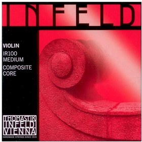 Resim Thomastik Infeld TH-IR100 Infeld Red Keman Teli Takımı | Sentetik Çekirdek Sıcak ve Koyu Ton 