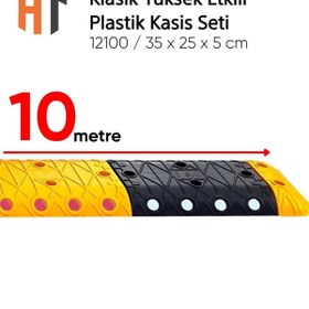 Resim Hayat Trafik Klasik Hız Kesici Kasis Seti 10 metre 