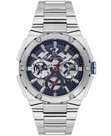 Resim Sergio Tacchini St.1.10437-2 Fonksiyonlar Aktif Çelik Kordon Suya Dayanıklı Metalik Renk Erkek Kol S 
