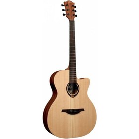 Resim LAG GLA T70ACE Tramontane Auditorium Elektro Akustik Gitar 