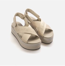 Resim Calvin Klein Kadın Sandalet Yw0yw01362 Bej 