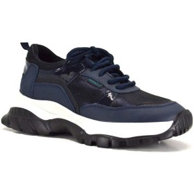 Resim King Paolo A5025 Crazy Ikon - Dia Lacivert - Siyah - Kadın Ayakkabı 