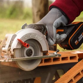 Resim Worx WX531 20VOLT 2.0AH. Li-Ion 120MM Kömürsüz Profesyonel Çok Amaçlı Daire Testere 