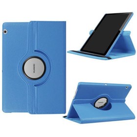 Resim CEPCASE Huawei T5 10 Inc Tablet Kılıfı 360° Dönen Standlı Tam Koruma+nano Ekran Koruma 