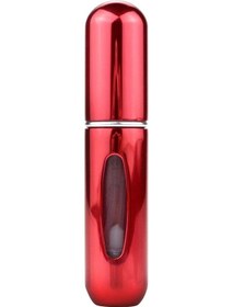 Resim Mufunye Seyahatler İçin Pratik Taşınabilir Parfüm Şişesi - 5ml Alüminyum Yeniden Doldurulabilir Kap Amber 