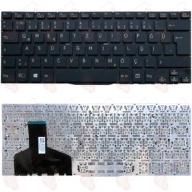 Resim Sony Uyumlu Vaio Svf13n190s, Svf13n1l2es, Svf13n190x Klavye Siyah Tr 
