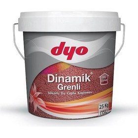 Resim Dyo Dinamik Grenli Silikonlu Dış Cephe Kaplaması 25 Kg İztuzu 
