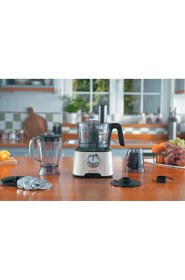 Resim Karaca 10 Farklı Aparatlı Mutfak Gıda Hazırlama Seti Mutfak Robotu, 2000W Ultra Güç Ile Tüm Mutfağa Yeter! + Onerous Mutfak Tartısı 