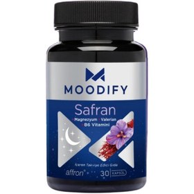 Resim Moodify Safran Magnezyum İçerikli 30 Kapsül 