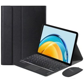 Resim Honor Uyumlu Pad X8 Lite Bt Touchpad Klavye+bt Mouse+standkılıf-bkk7 