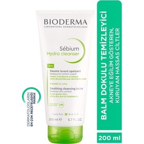 Resim Bioderma Sebium Hydra Cleanser Akneye Eğilimli Kuru Ciltler İçin Yatıştırıcı Balm 200 ML 