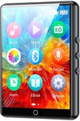 Resim VARSTHREE 64GB Bluetooth MP3 Çalar, 2.8 inç Dokunmatik Ekran, Hi-Fi Ses, FM Radyo 