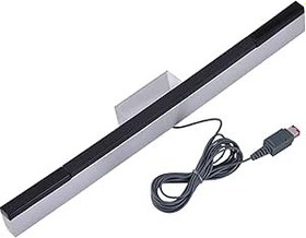 Resim KOSDFOGE Wii Sensör Çubuğu, Nintendo için Kablolu Kızılötesi IR Sinyal Ray Sensör Çubuğu Alıcısı 