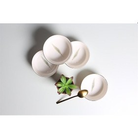 Resim Porland Botanical 4'lü Kase Seti 12CM 