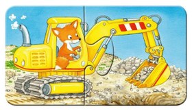 Resim Ravensburger 9x2 Parça Puzzle İnşaatçı Hayvanlar 030743 
