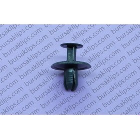 Resim Mazda Bagaj Halı Klipsi Gri Kısa 5 Adet 