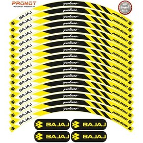 Resim Bajaj Pulsar Ns 200 Uyumlu Jant Şeridi 10 
