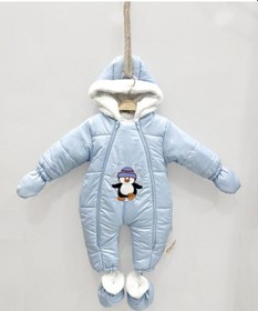 Resim Patikli Ve Eldivenli Kozmonot Mavi 