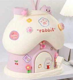 Resim Mantar Ev Kumbara - Pembe 