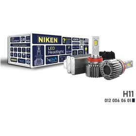 Resim Nıken 12v-24v H11 Csp Led Xenon Far Ampul Seti 6500k 24000 Lümen 90w Canbus Nova Serisi 