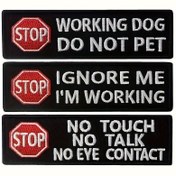 Resim Görme Kılıf Yaması - Yüksek Görünlülük Uyarısı - Hızlı Açılıp Sistemli Kılıf - Köpekler Için Uygun - Elektronik Dışı - Polyesterden Yapılmış 