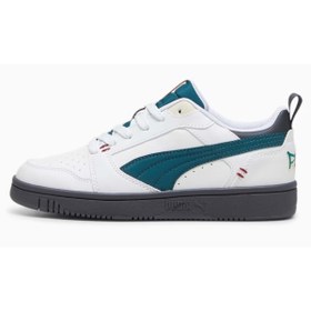 Resim Puma Rebound V6 Lo MID 90sJr - Beyaz - Beyaz / 3 