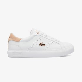 Resim Lacoste Powercourt 2.0 Kadın Beyaz Sneaker 