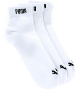Resim Puma Unisex Beyaz 3'lü Spor Çorap 