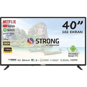 Resim Mt40Es4000 40" 101 Ekran Uydu Alıcılı Full Hd Android Smart Led Tv Strong