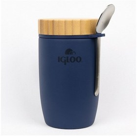 Resim Igloo Bamboo Yemek Termosu 500ml-lacivert Lacivert 