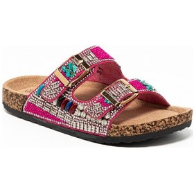 Resim Terlik Kız Çocuk 25y106-6 Fs Guja Fuşya 31-36 Fuşya 