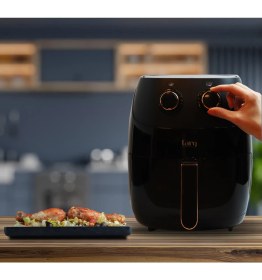 Resim Farg Mychef EPA-1013 5.5 Litre Kapasiteli Yağsız Kızartma Sıcak Hava Fritözü Zamanlayıcı Özellikli Airfryer 5.5 Litre 1500W 