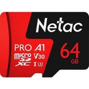 Resim Createtech Netac 64gb Pro Micro Sdxc V30 U3 98mb/s Yüksek Hızlı Hafıza Kartı Jzr-gy, Ekstra Güçlü 