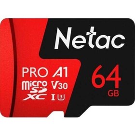 Resim Createtech Netac 64gb Pro Micro Sdxc V30 U3 98mb/s Yüksek Hızlı Hafıza Kartı Jzr-gy, Ekstra Güçlü 