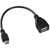 Resim Micro Usb To Otg Kablo Sony Samsung Lg Htc Çevirici Dönüştürücü Aynı Gün Kargo , Sıfır Kutusunda , Kaliteli Ürün Beyaz ..!