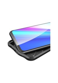 Resim Realme 7 Kilif Tam Koruma Karbon Tasarim Negro Silikon 464177468 