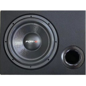 Resim For-X X-112s 30 Cm 1000 Watt 250 Rms Subwoofer Kabinli Bass 