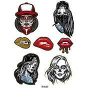 Resim PROMOT Motorsiklet Aksesuar Ekipman Sticker Kask Grenaj Laptop Sticker Seti 0070 