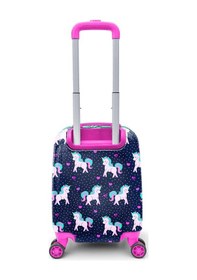 Resim Coral High Kids Lacivert Pembe Unicorn Desenli Çocuk Valizi 16713 Lacivert - Pembe 