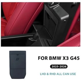 Resim Globalbloom Bmw X3 G45 2025 2026 Konsol Saklama Kutusu Siyah Araç İçi Düzenleyici Aksesuar 
