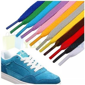 Resim Spor Ayakkabı Bağcığı Yassı 120 Cm 1 Çift 