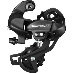 Resim SHIMANO Tourney RD-TX800 Arka Aktarıcı 7-8V Siyah Renkli Hızlı Vites Değişim Performansı 