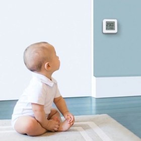 Resim Xiaomi Mijia Bluetooth Akıllı Sıcaklık ve Nem Ölçer Termometre 4'lü 
